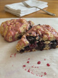 Cherry White Chocolate Scones- Non-sourdough