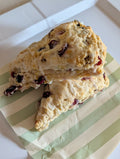 Orange Cranberry Scones- Non-sourdough