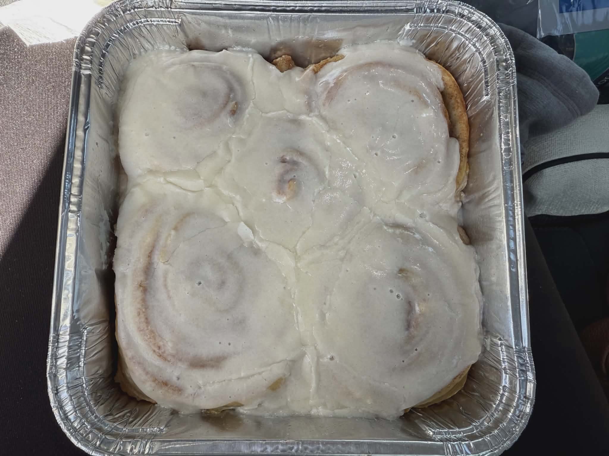 Cinnamon Rolls with Cream Cheese Frosting